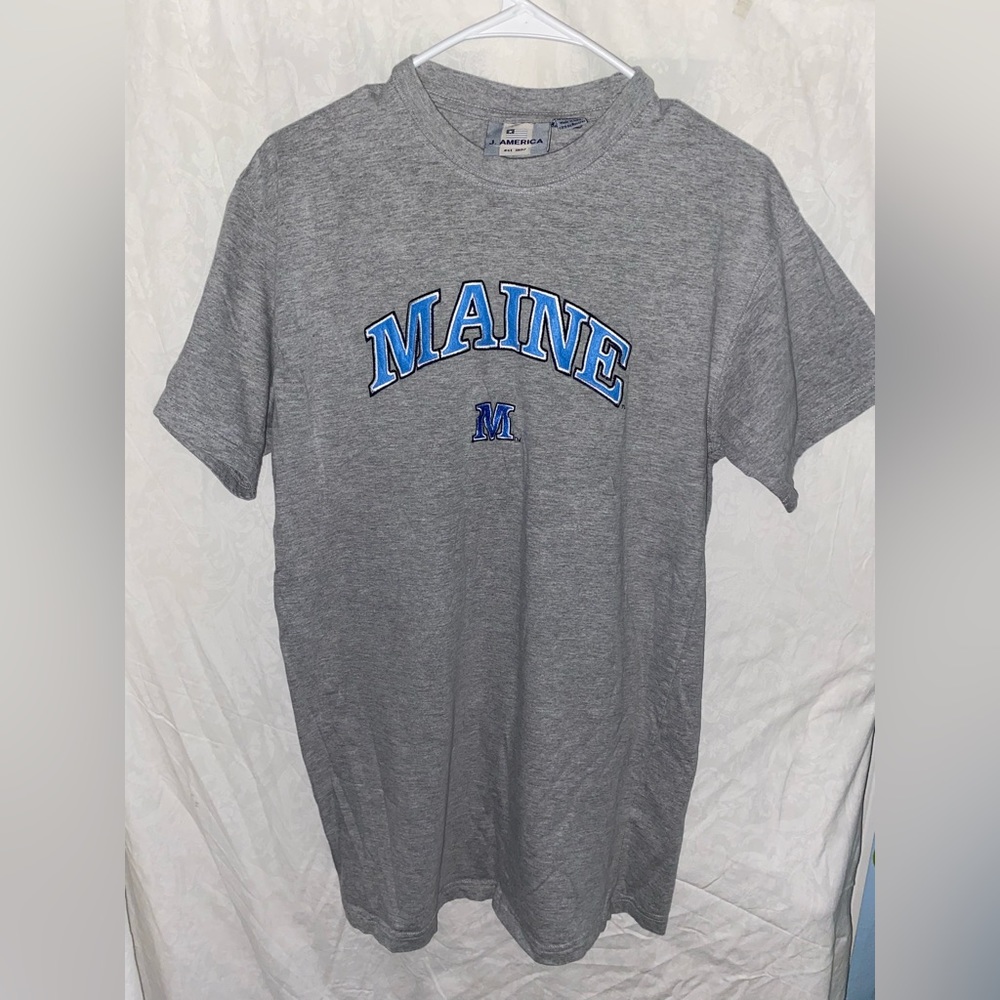 Vintage gray t-shirt size Large.